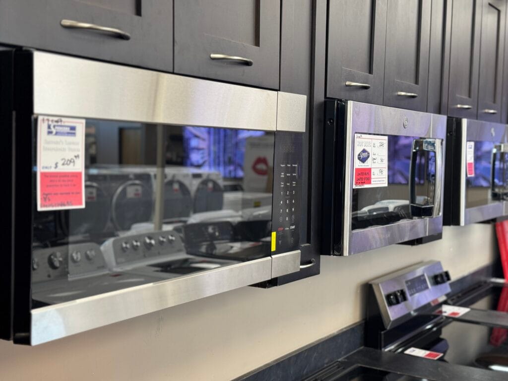 Over the range microwave discount