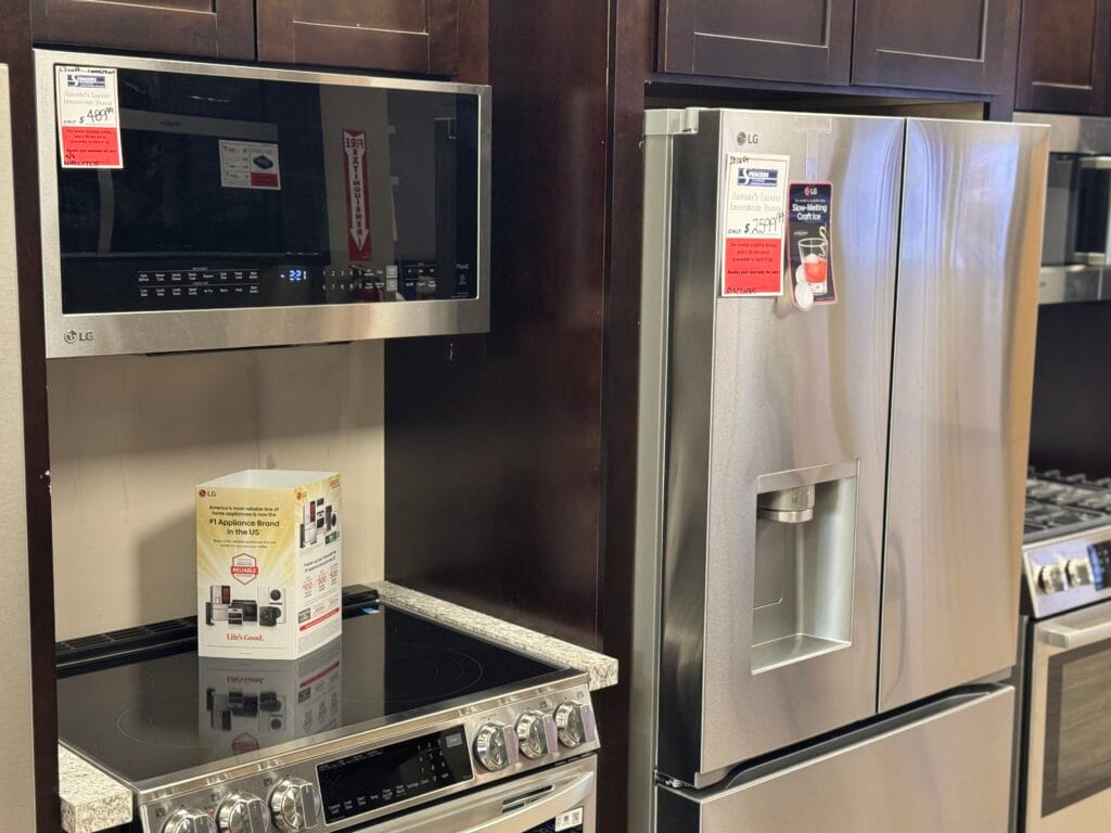 Over the range microwaves LG